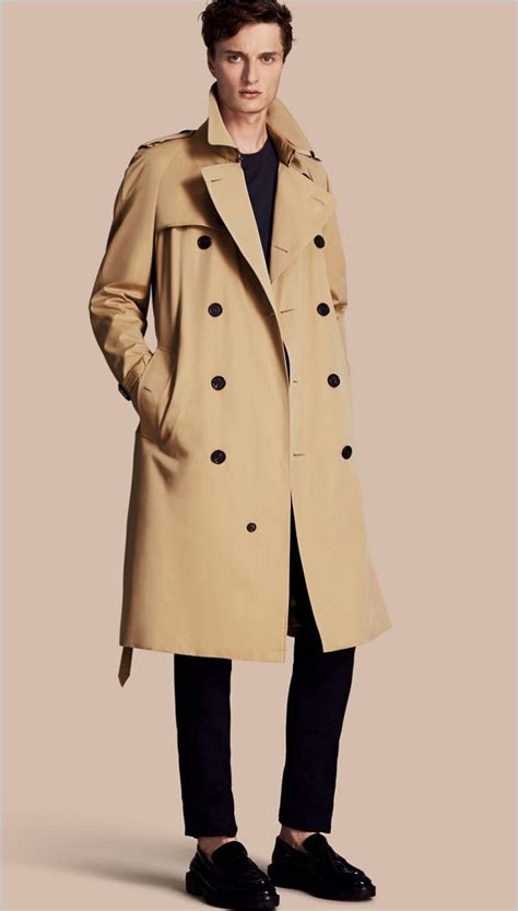 burberry car coat mens|Burberry trench coats for men.